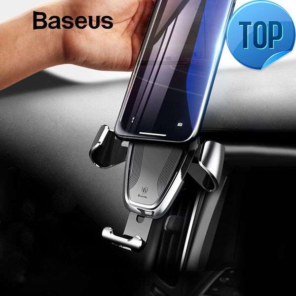 

gravity car holder for iphone samsung cell mobile phone holder 360 degree gps air vent mount clip car phone holder stand