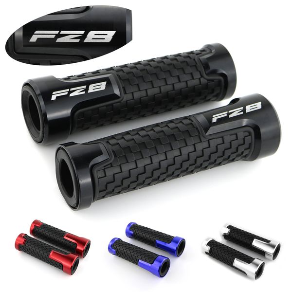 

for yamaha fz8 fz-8 handlebar handle grips cnc motorcycle aluminum -slip rubber