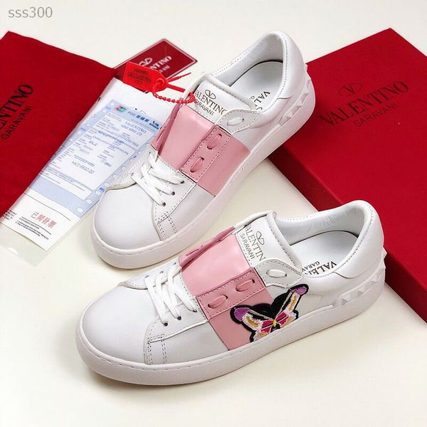 

mens high end skate shoes studded spikes bottom flats daily casual skateboarding sneakers for women classical black whiter size us 5-10