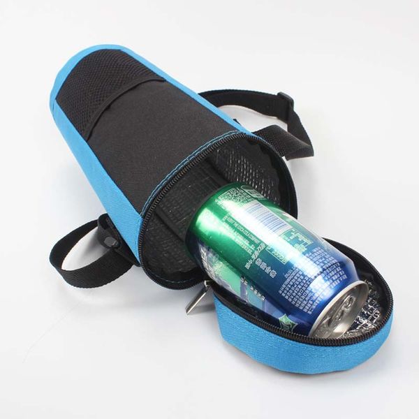 

portable water bottle pouch molle camping kettle bags for backpack travel cycling hiking accessories insulated bottle cover