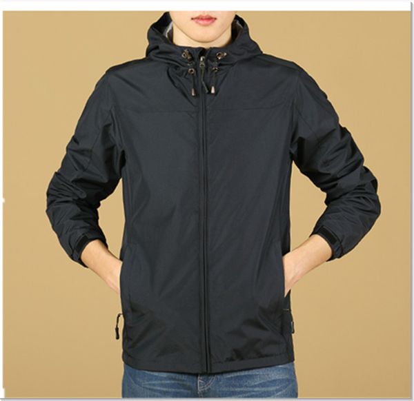 

2019 wholesale mens women designer windbreaker spring autumn zipper hoodies fashion sports jackets gym running coats size s-3xl b100116q, Black;brown