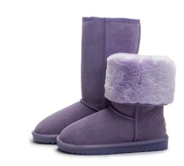 

australia wgg women's classic tall boots womens boot snow winter boots leather boots drop shipping, Black