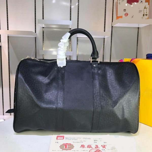 

keepall 45 новые дорожные сумки для мужчин из натуральной кожи высококачественная женская сумка через плечо для женщин мужская размер 45 х 2