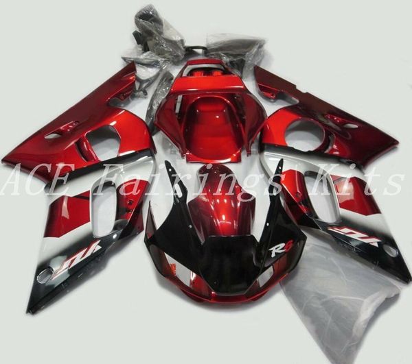 

New ab motorcycle fairing fit for yamaha yzf r6 1998 1999 2000 2001 2002 yzf r6 98 99 00 01 02 fairing kit cu tom dark red