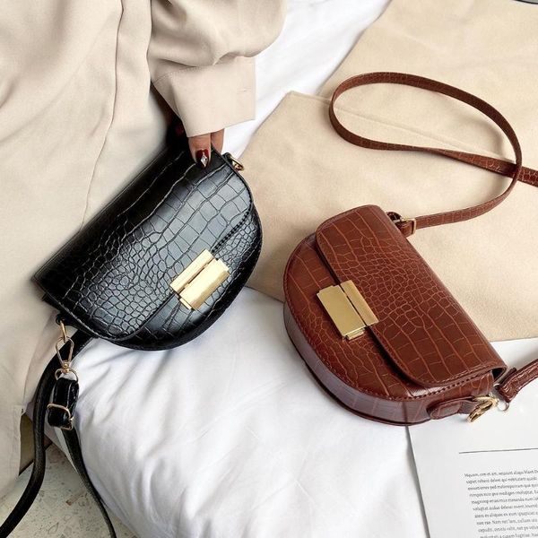 

classic fashion women shoulder bags pu leather money purse retro mini pure color crossbody bag ladies girls messenger handbag