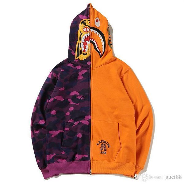 

новый стиль ape sweatershirt купальных сложные полиэфиры off casual wear камуфляж plus velvet свитер белых люди страха бог дешевого sal, Black