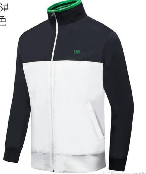 

brand mens jacket bosses casual jacket large size fashion windbreaker brand trend mens loose sports shirt personality couple coat, White;black