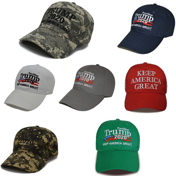 

trump 2020 hats donald baseball caps make america great again cap snapback usa flag donald trump hat embroidery sports designer hats a506 #7, Blue;gray