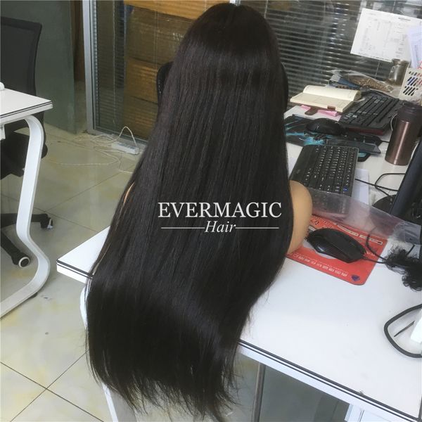 

wholesale natural color straight t-lace frontal wigs 150% density lace frontal human hair wigs, Black;brown
