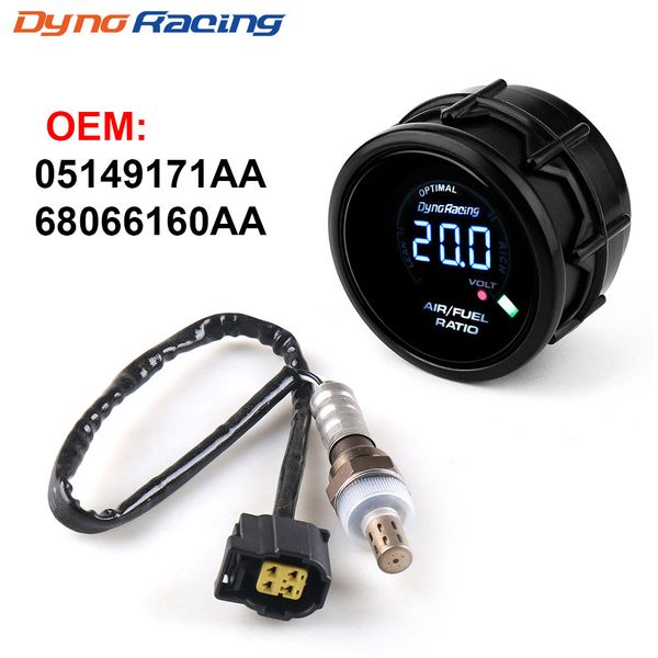 

52mm digital air fuel ratio gauge for chrysler 2004-2014 o2 narrowband oxygen sensor 05149171aa 68066160aa