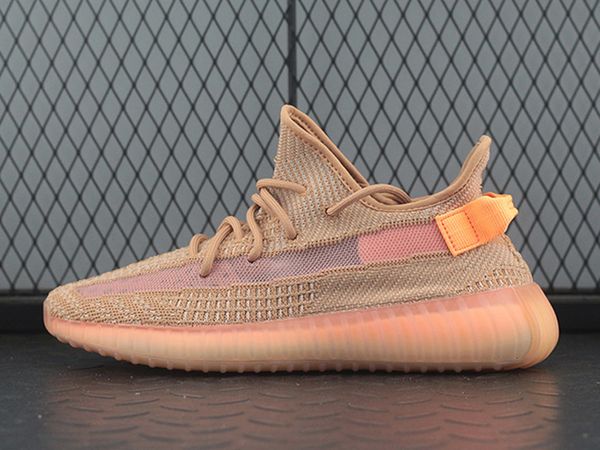 

2020 выпуск оригиналы v2 clay hyperspace правда форма kanye west дети мужчины женщины кроссовки спортивные кроссовки, Black