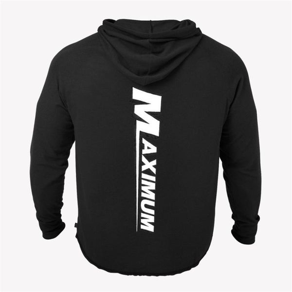 

mens hooded running jacket fitness hoodies sweatshirt joggers jogging pullover gym training jacket workout hoodies sports hoody, Black;red