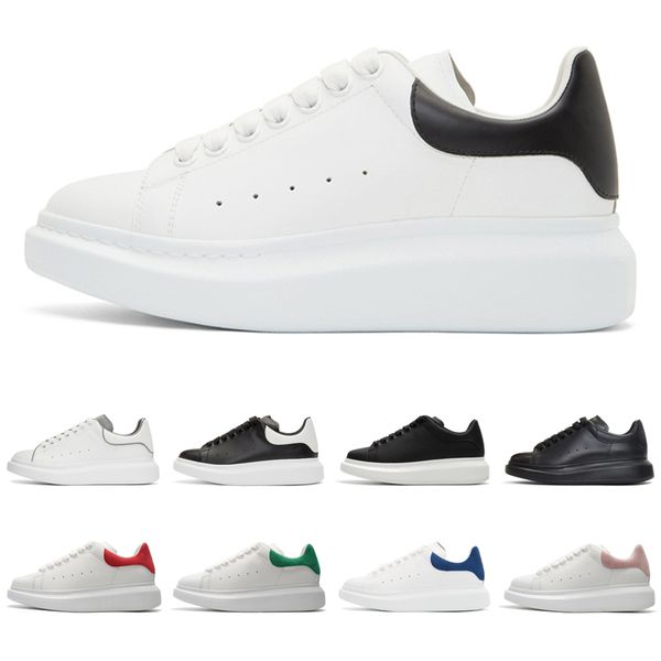 

2020 fashion luxury designer shoes platform sneakers for men women black white suede leather mens trainer vintage casual sports shoes