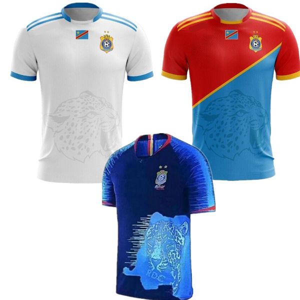 

2019 congo occer jer ey 19 20 home blue m nkounkou h lakolo j makie e b oba i occer hirt congo national team football uniform