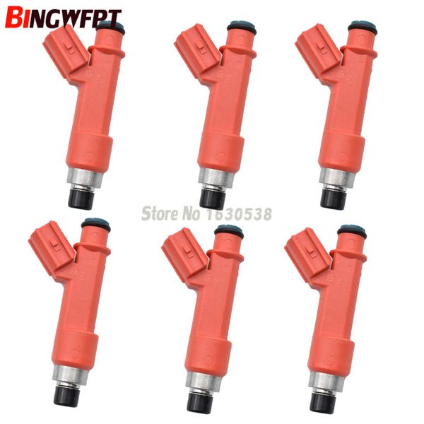 

6pcs/lot 850cc fuel injectors 1001-87f90 100187f90 1zzfe 2zzge for toyota 1.8l lotus exige celica