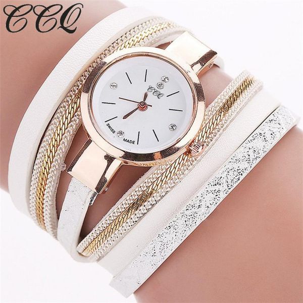 

#5001 autumn ll ccq women fashion casual analog quartz women watch bracelet watch, Slivery;brown