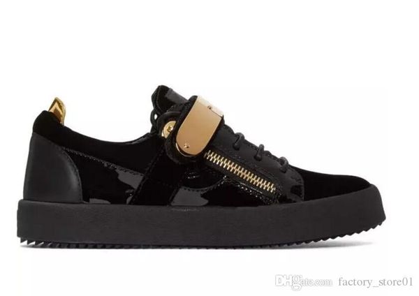 

2019 new designers brand low casual shoes sneakers men women's leather flats comfort pretty extremely durable stability shoes, Black