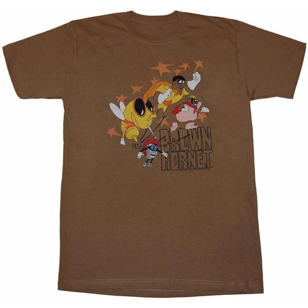 

fat albert brown hornet t-shirt tee shirt fashion cool for men women tshirt 100% cotton, White;black