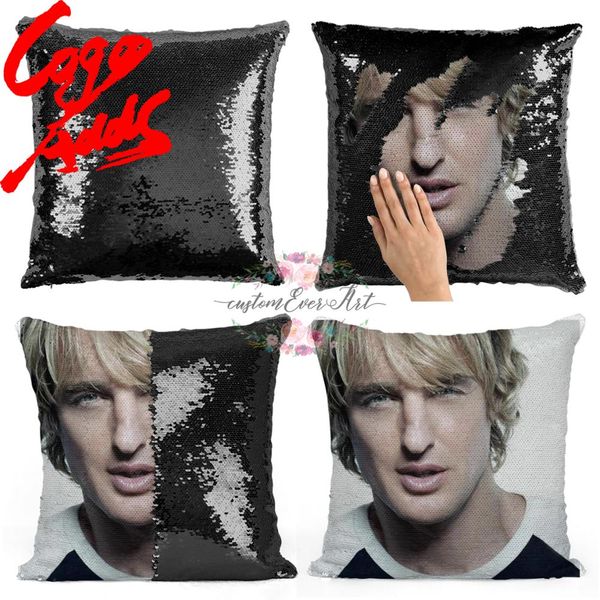 

wilde sequin pillow | sequin pillowcase | two color pillow gift for her gift for him magic