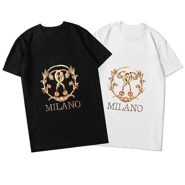 

париж горячие марка mens tshirts лето с коротким рукавом мужчины tshirts с letters женщины топы одежда s-2xl дополнительный zwn20123, White;black