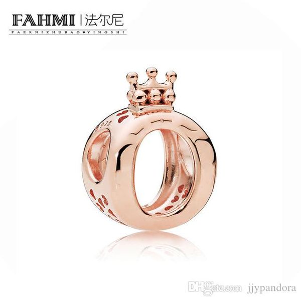 

fahmi 100% стерлингового серебра 925 шарм 787401-1 корона оригинальные женские модные украшения, Black