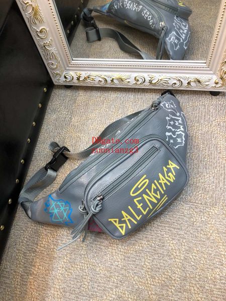 

Fannypack new trend weaving wai t bag handbag with brand letter printing fannypack che t bag cla ic vl tn6