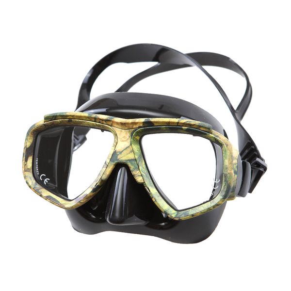 

camouflage diving snorkel mask nearsighted lenses mask scuba dive snorkel dx88