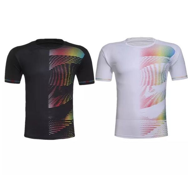 

men/women's badminton wear t-shirt, badminton/tennis sports shirts, men tennis t-shirts,sports clothes fast dry breathable, White;black