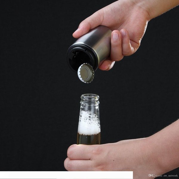 

hqy magnet-автоматическая открывалка бутылки бар кухня гаджеты жизнь хороший помощник из нержавеющей стали открывалка ваш лучший рождественс