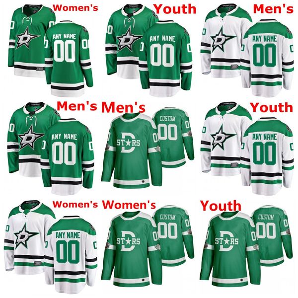 

пользовательский 2020 зимней классика джерси даллас старз эндрю cogliano джерси радек факз 12 павелский 16 julius хонка 6 зеленый хоккей jer, Black;red