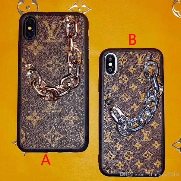 

Марка дизайн браслет случай мобильного телефона для Iphone Xs макс ХГ X 7 7plus 8 8plus 6 6plus 11