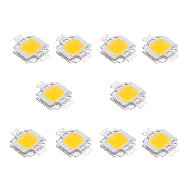 

10pcs 10w высокая яркость светодиодные лампы чип dc 9-12v