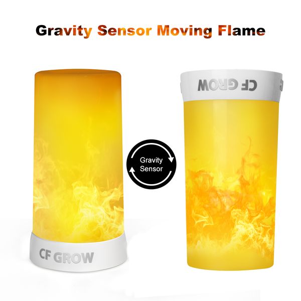 

wholesale-led analog flame light four conversion modes usb charging light portable bar night light indoor and outdoor