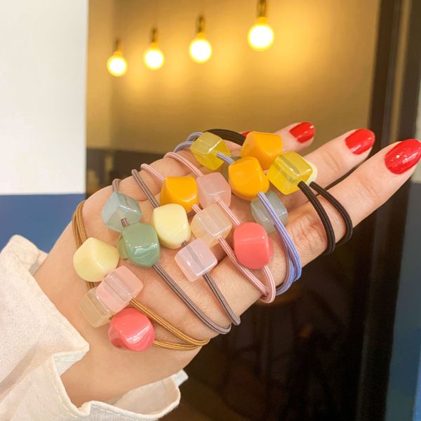 

свадьба из бисера жемчужный подарок женщина леди ювелирные изделия с бриллиантами волосы резинками для невесты актерского начала выпускной q, Pink