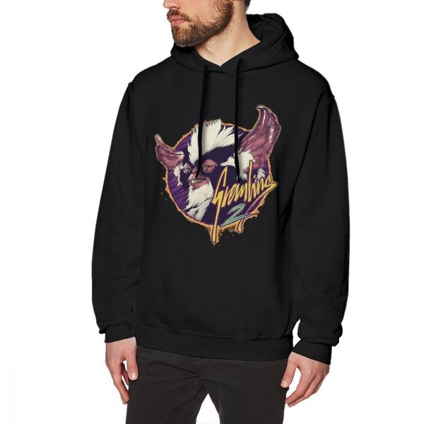 

gremlins hoodie gremlins hoodies purple warm pullover hoodie loose casual long sleeve large cotton male hoodies, Black