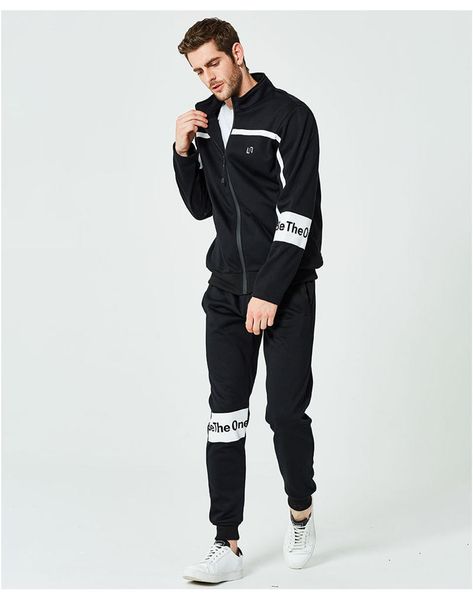 

хип-хоп дизайнер мужские спортивные костюмы письма печатные свободные спортивные мужские костюмы кардиган тренажерный зал мужские наборы, Gray