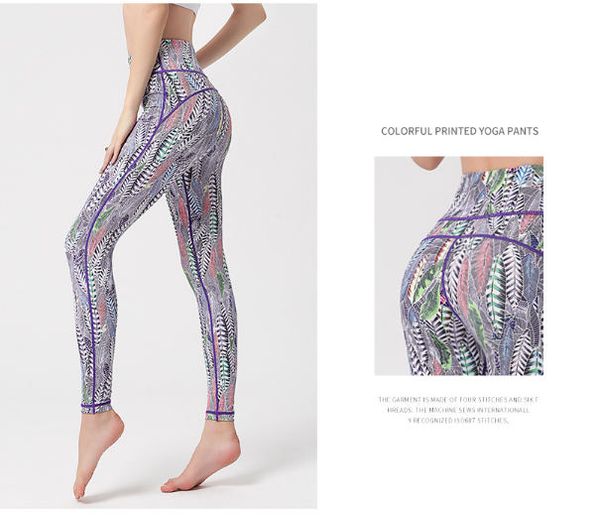 

2020 spring summer womens designer pant 4 colorful panelled fashion womens pants skinny yoga active ladies pants, Black;white