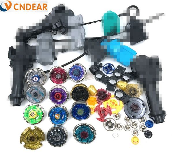 

Beyblade Metal Fusion 4D Freies spinner top (12 beyblades + 6 пусковых установок +3 ручки + более 30 запасных ча