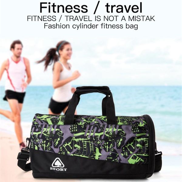 

20-35l new men's fitness sports bag bucket basketball backpack women's yoga gym bags single shoulder travel bag package 255