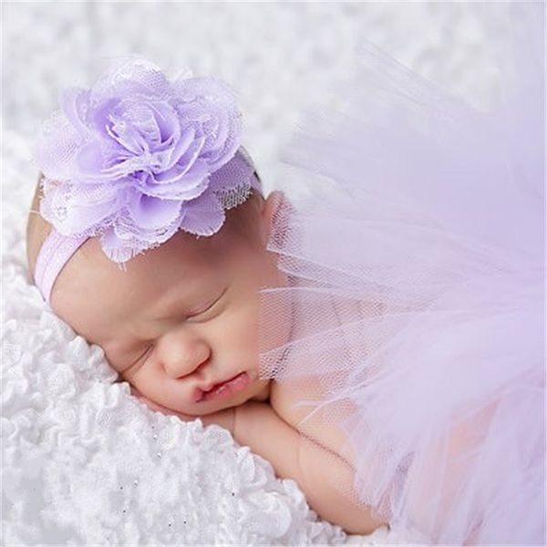

newborn pgraphy props infant costume outfit princess baby tutu skirt headband baby pgraphy props, Slivery;white