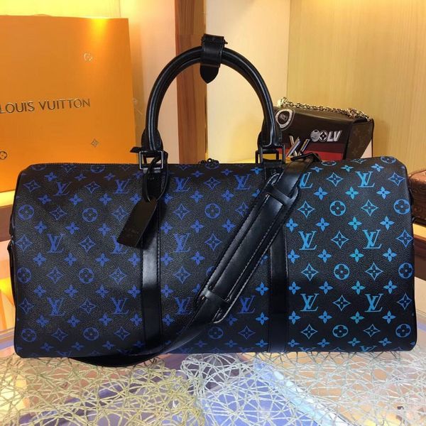 

De igner handbag fa hion pur e men women bag travel original leather zipper handbag new peed duffle travel houlder tote female bag41418