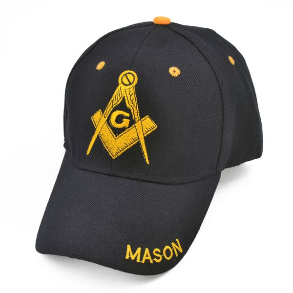 

new embroidery masonic baseball cap men ason symbol g templar asonry hat men women snapback hats, Blue;gray