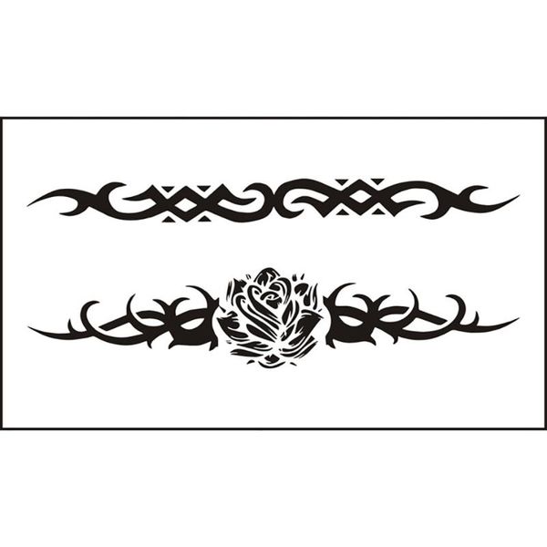 

2pc fashion waterproof personality tattoo environmental protection personality tattoo sticker wholesale & dropshipping