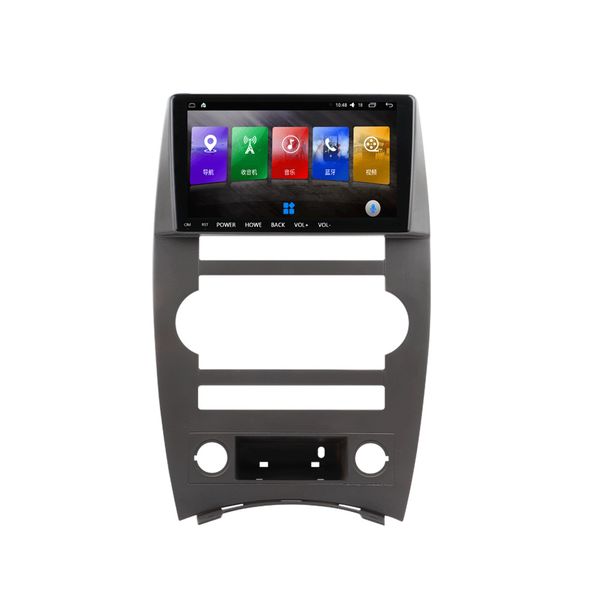 

hd 9.66 inch android 8.1 car usb multimedia audio video radio am/fm dvd bt voice navigation player for commander wrangler car dvd