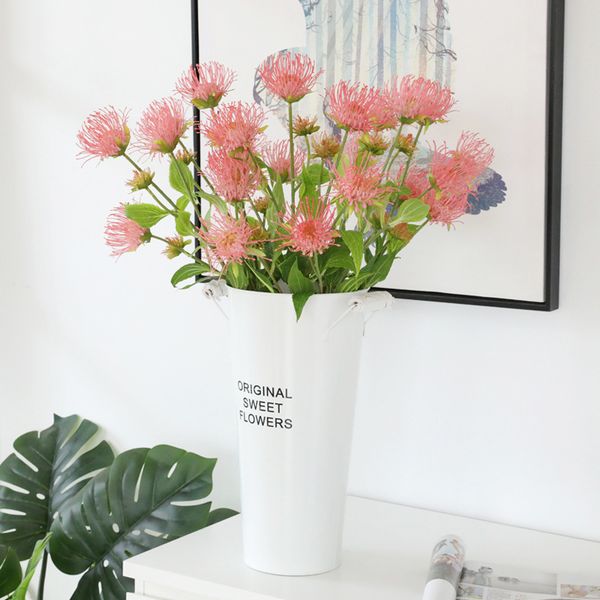 

искусственная 5-головная игла pad цветок краб коготь хризантема свадебная студия украшения цветочная композиция материал factorydirect