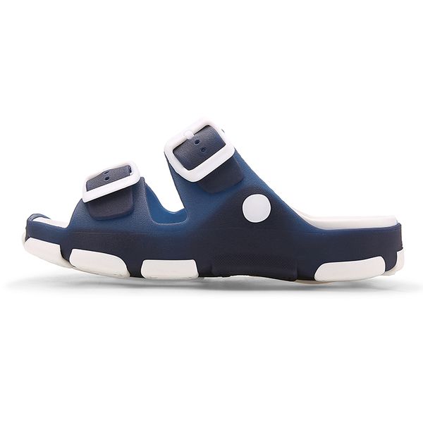 

sneakers double buckle blue rosered color series couple bathroom outdoor slippers with led light, Black;red