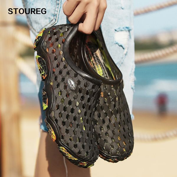 

aqua shoes beach water shoes upstream for diving lightweight quick drying summer sneakers for beach 39-45