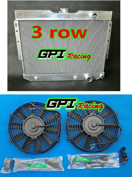 

new aluminum radiator +fan 59-1964 for chevy mid full size cars /1965 for chevy chevelle