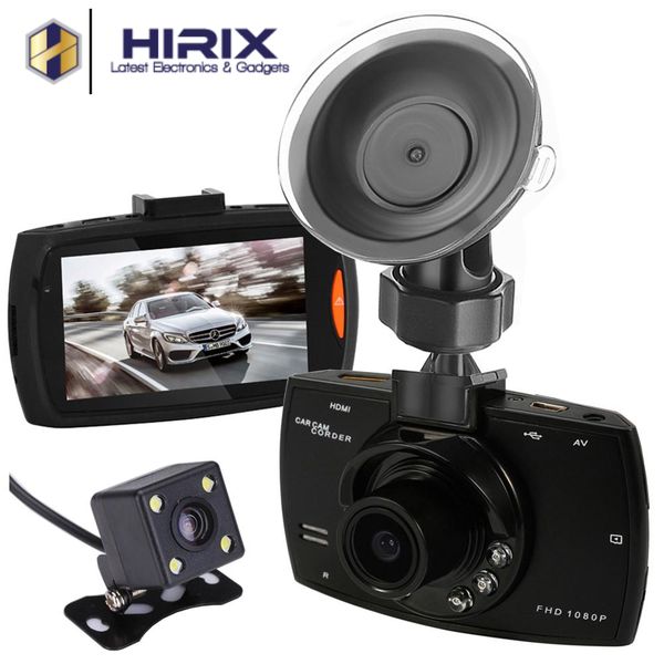 Dettagli su ﾠG30 Car DVR Full HD Dual Dash Cam anteriore e posteriore