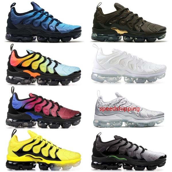 

tn plus yellow running shoes mens trainers women cushion sneakers new 2019 black white red cool grey blue pink light shoes